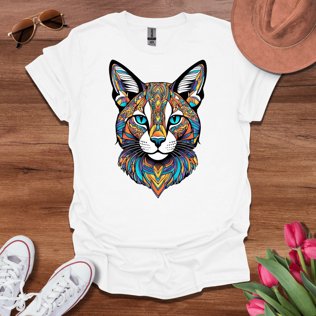 Mosaic Feline T-Shirt