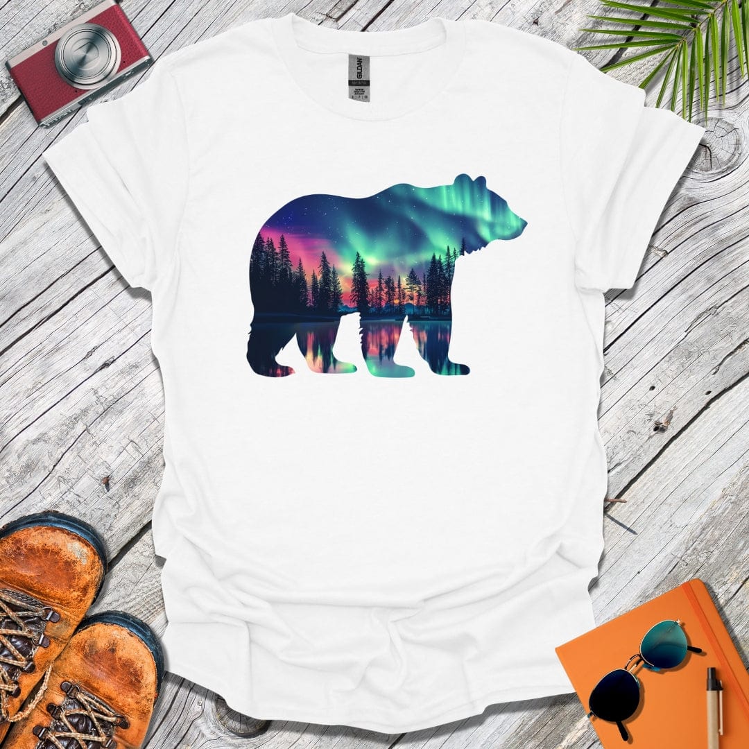 Northern Lights Bear T-Shirt