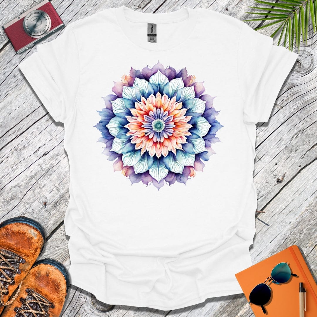 Soft Anemone Mandala T-Shirt