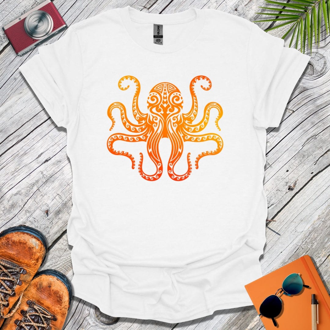 Sunset Octopus T-Shirt