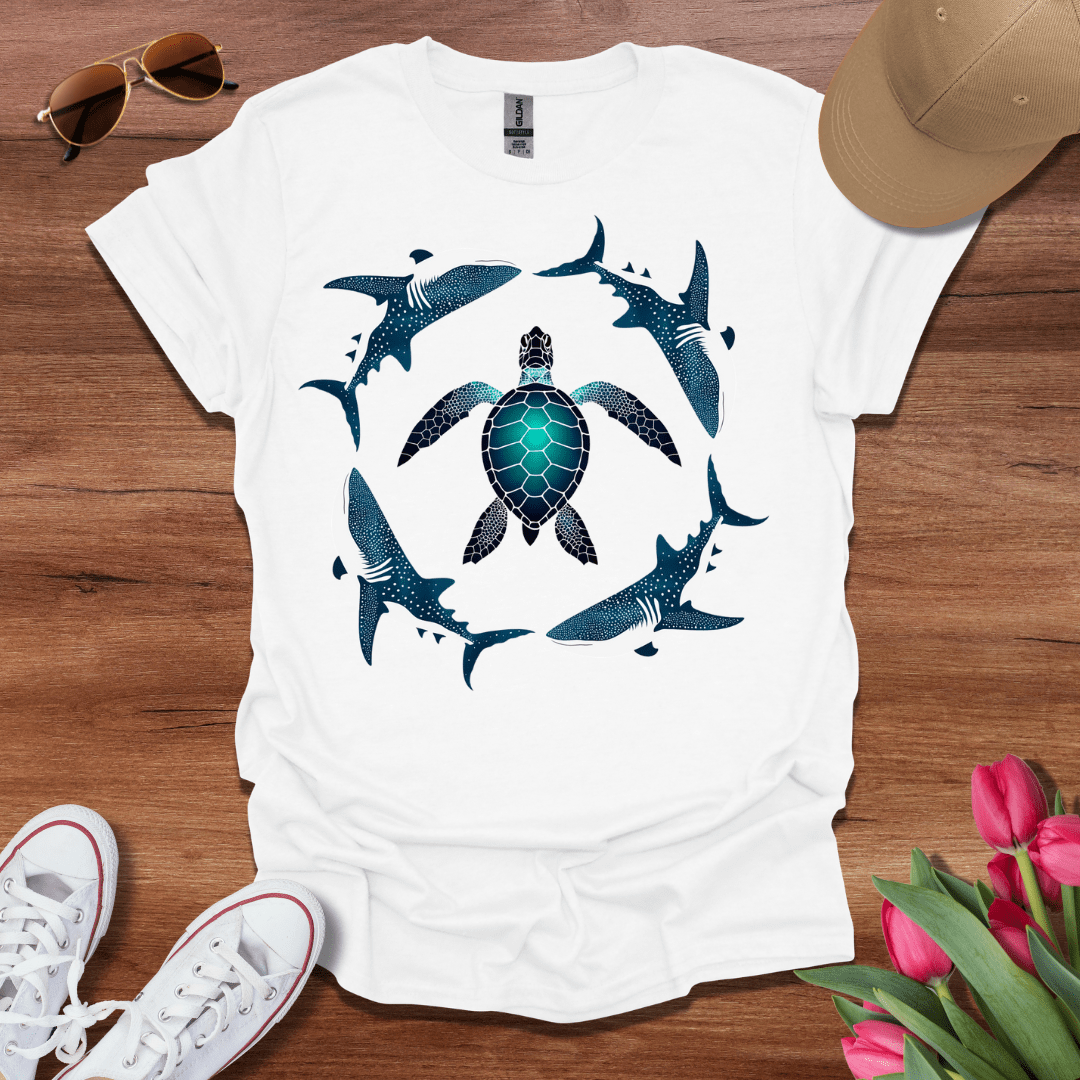 Turtle Whale Sharks T-Shirt