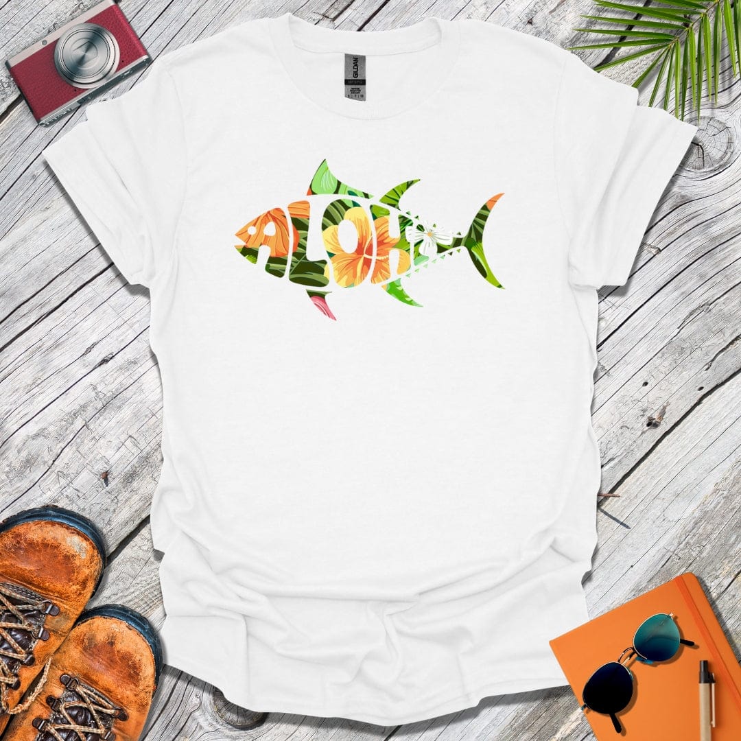 Vibrant Aloha Tuna T-Shirt