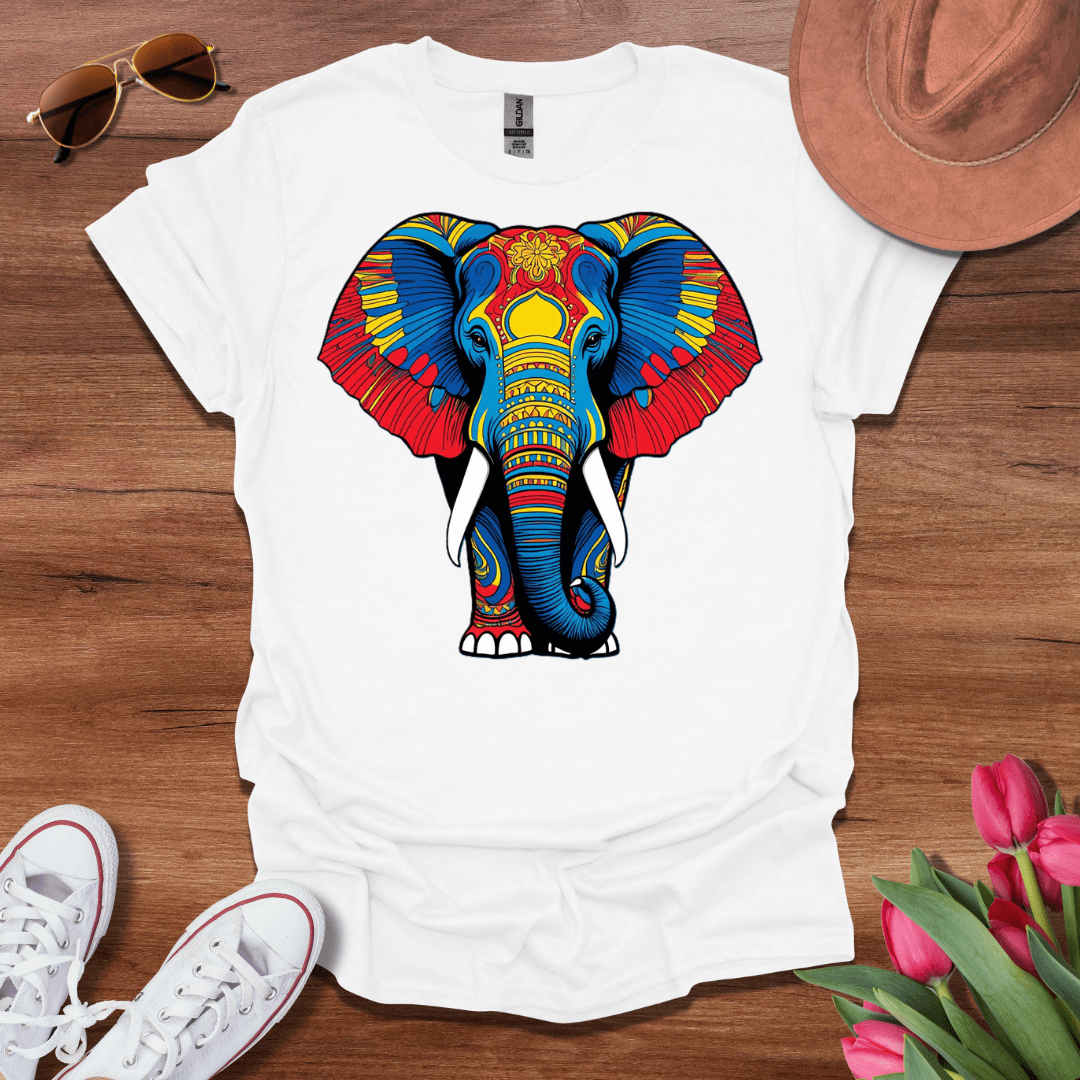 Vibrant Elephant T-Shirt