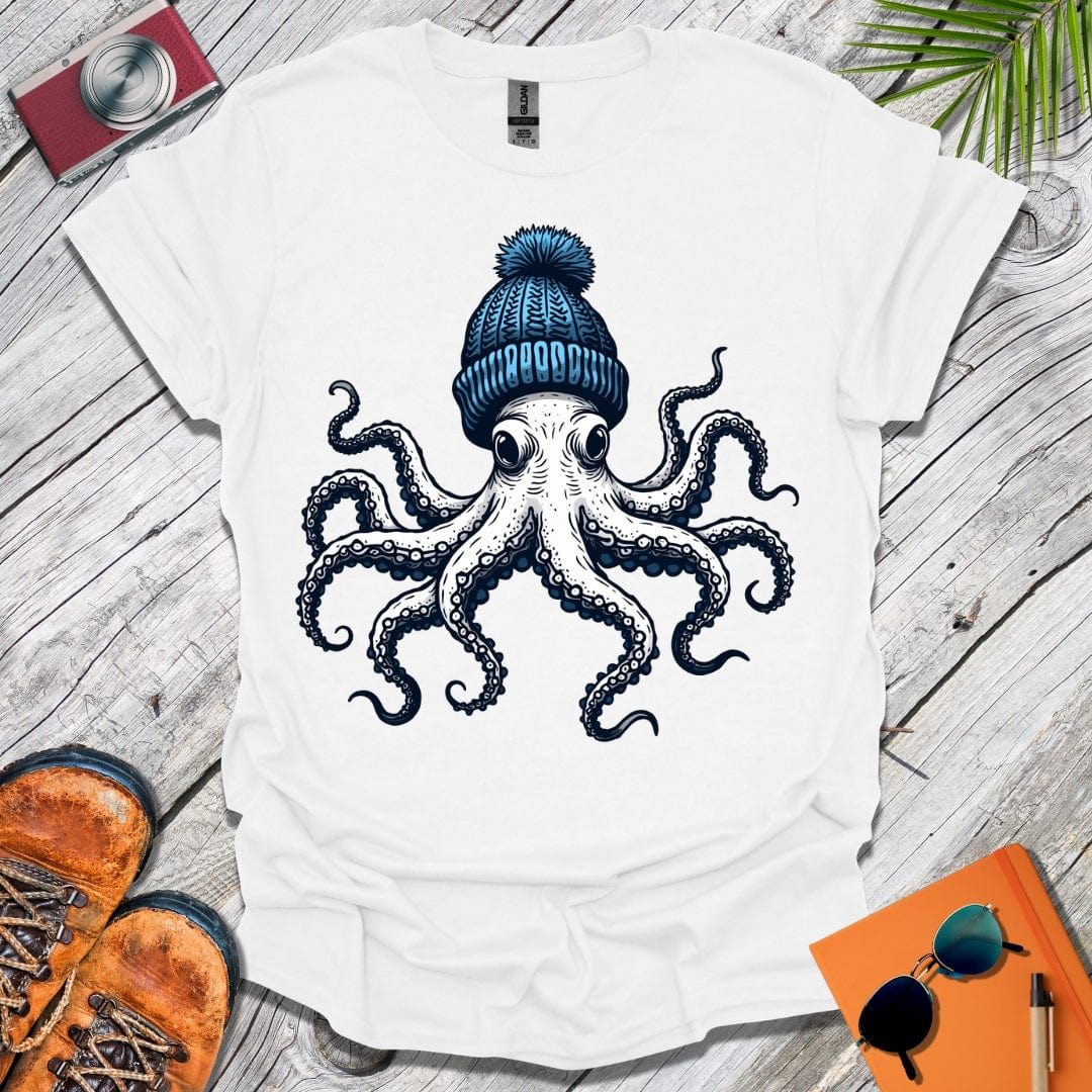 Woolly Hat Octopus T-Shirt