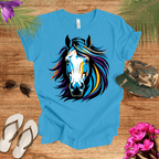 Colourful Horse Mane T-Shirt