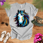 Colourful Horse Mane T-Shirt