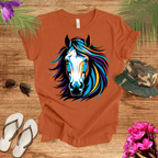 Colourful Horse Mane T-Shirt