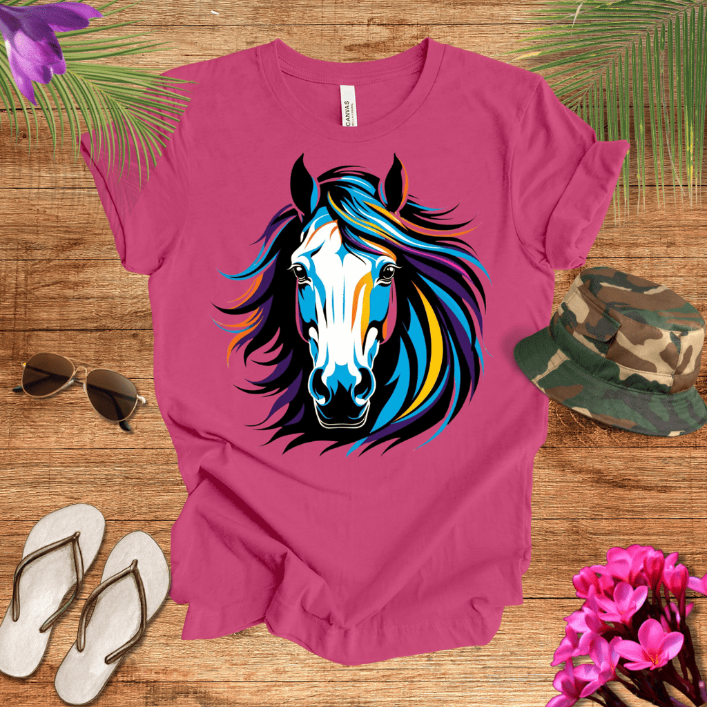 Colourful Horse Mane T-Shirt