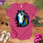 Colourful Horse Mane T-Shirt
