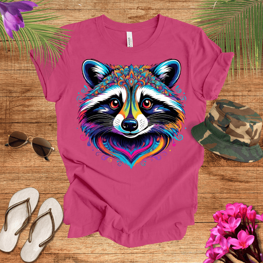 Raccoon Head T-Shirt