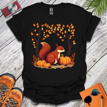 Autumn Squirrel T-Shirt