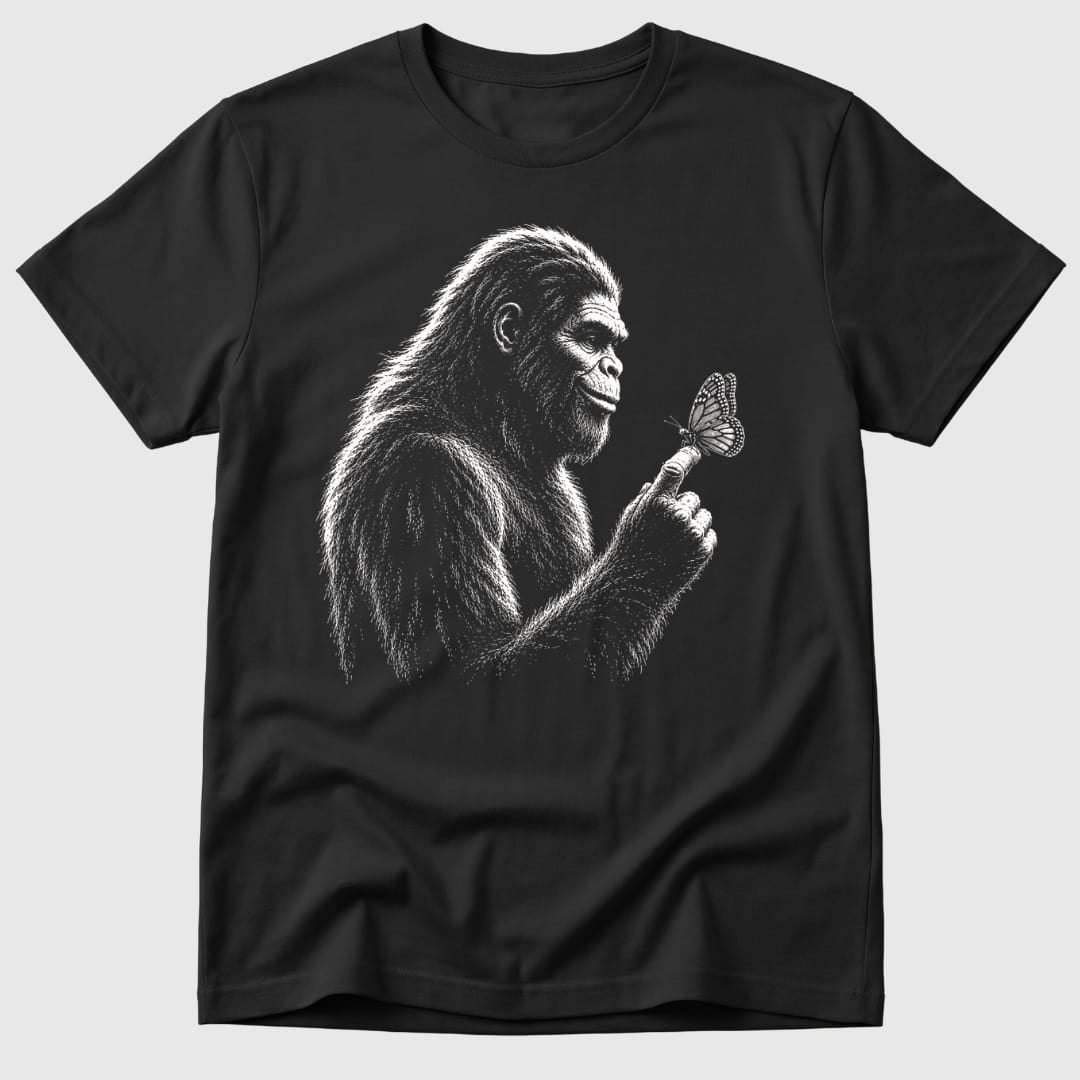 Bigfoot Butterfly T-Shirt