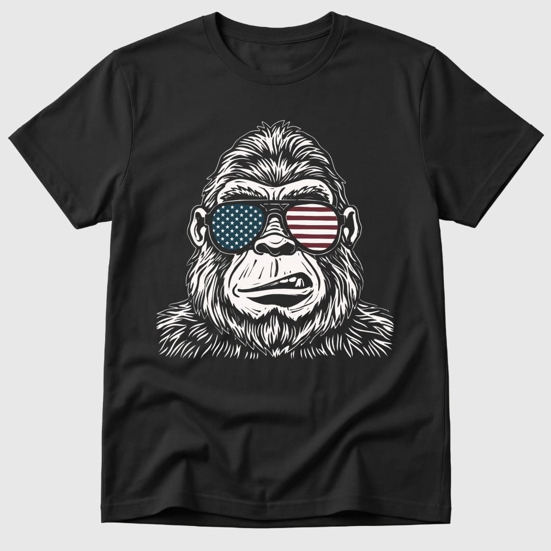 Bigfoot USA Shades T-Shirt
