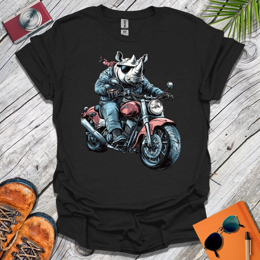 Biker Rhino T-Shirt