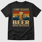 Camp For Beer T-Shirt