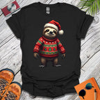 Surly Christmas Sloth T-Shirt
