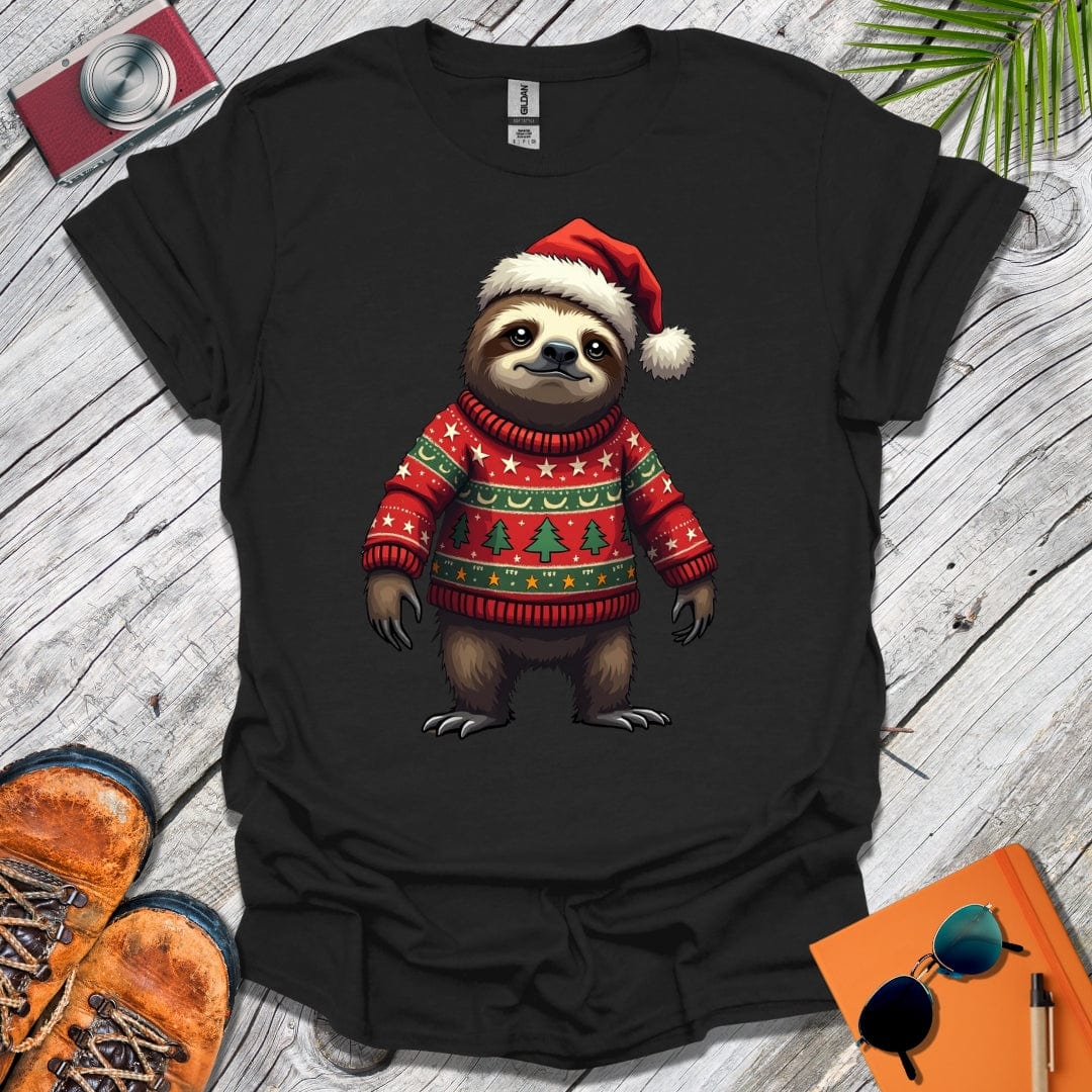 Surly Christmas Sloth T-Shirt