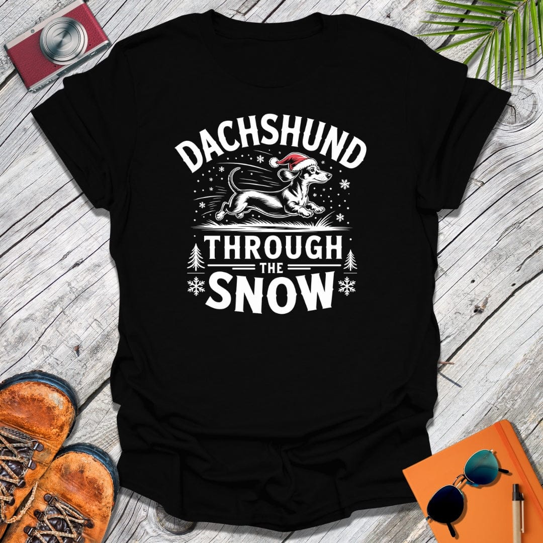 Dachshund Through Snow T-Shirt