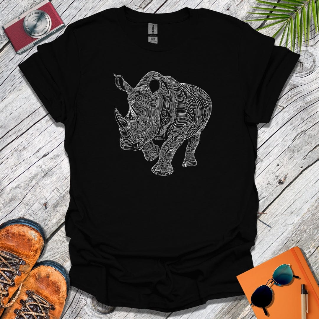 Echo of the Wild Rhino T-Shirt
