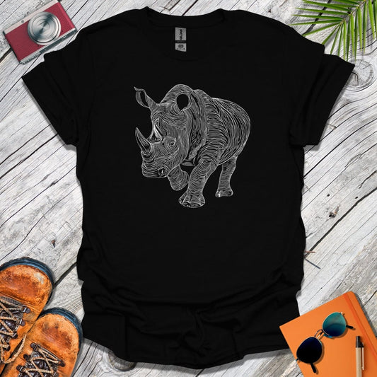 Echo of the Wild Rhino T-Shirt