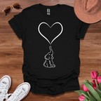 Elephant Blowing a Heart T-Shirt