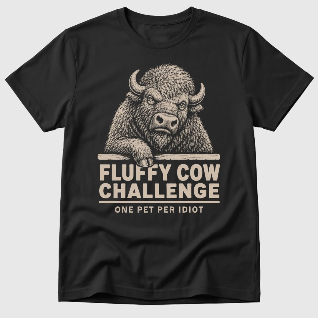 Fluffy Cow Challenge T-Shirt