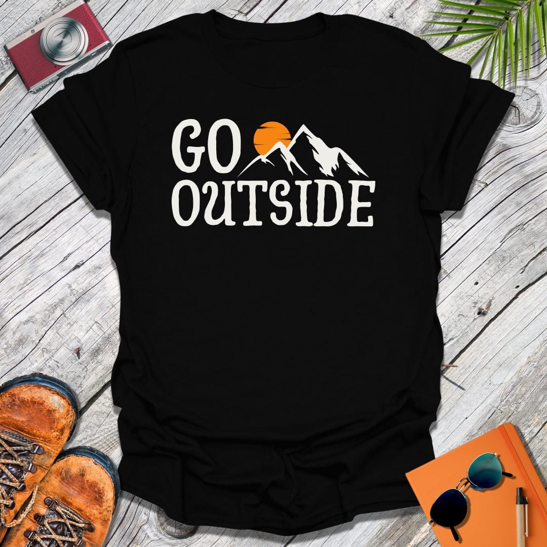 Go Outside Mountain T-Shirt