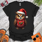 Grumpy Christmas Owl T-Shirt