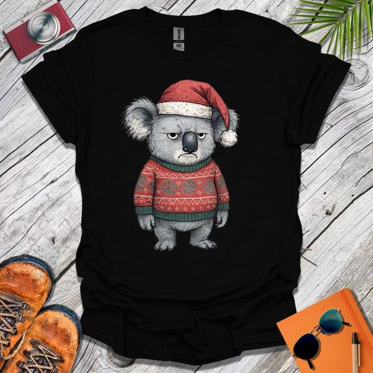 Grumpy Christmas Koala T-Shirt