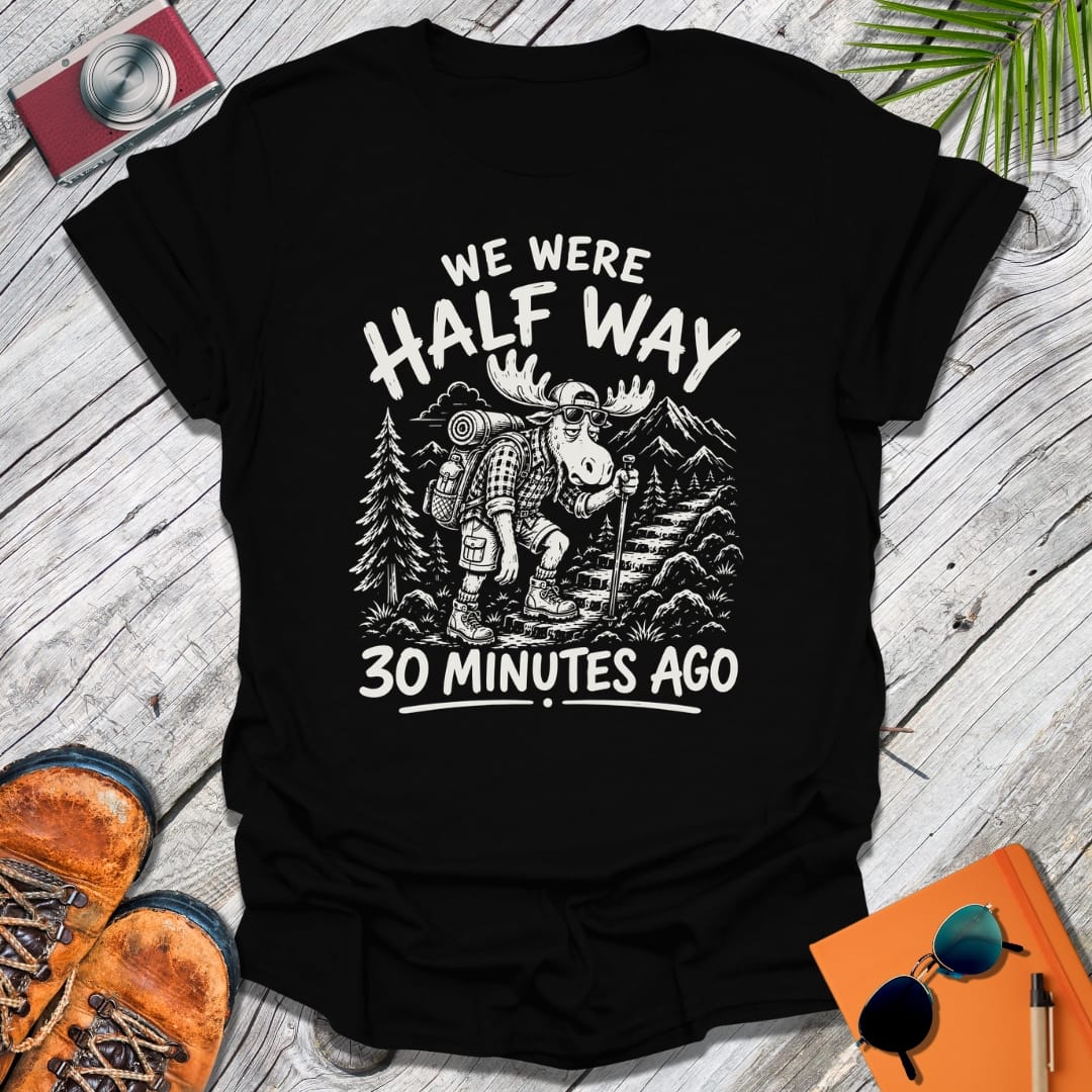 Half Way Moose T-Shirt