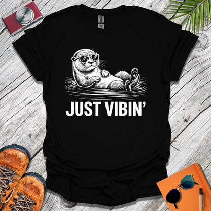 Just Vibin' Otter T-Shirt