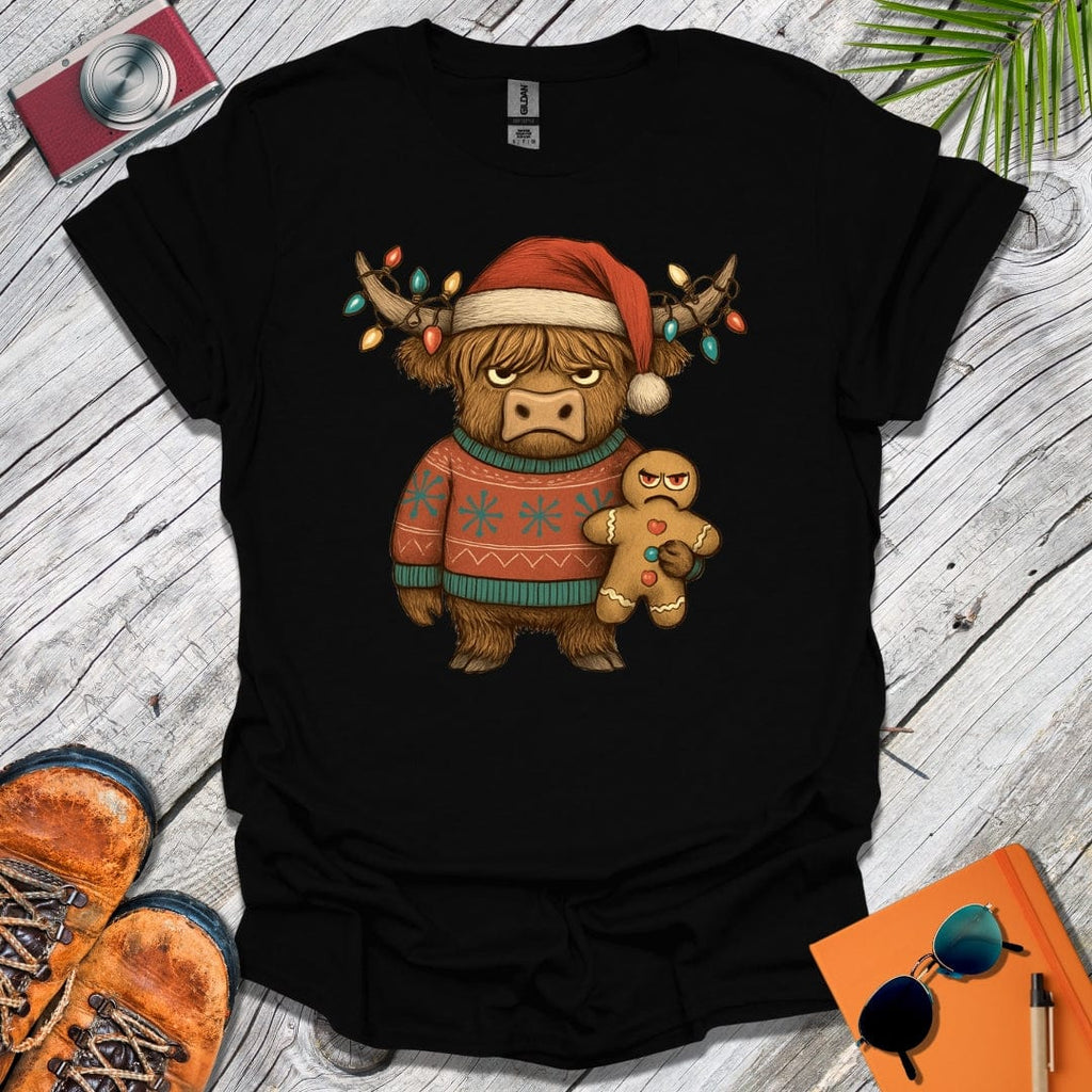 Life & Soul Xmas Cow T-Shirt