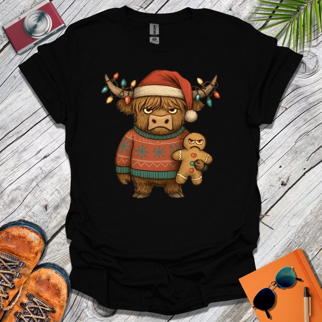 Life & Soul Xmas Cow T-Shirt