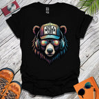 Live a Wilder Life Psychedelic Bear T-Shirt