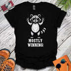 Mostly Winning Raccoon T-Shirt