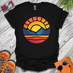 Mountains to Sea Sunset T-Shirt