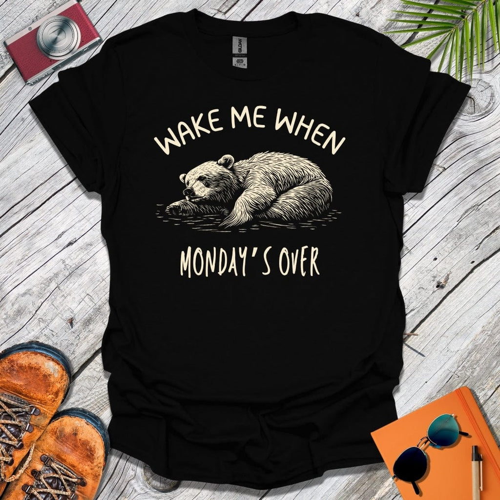 No Mondays Bear T-Shirt