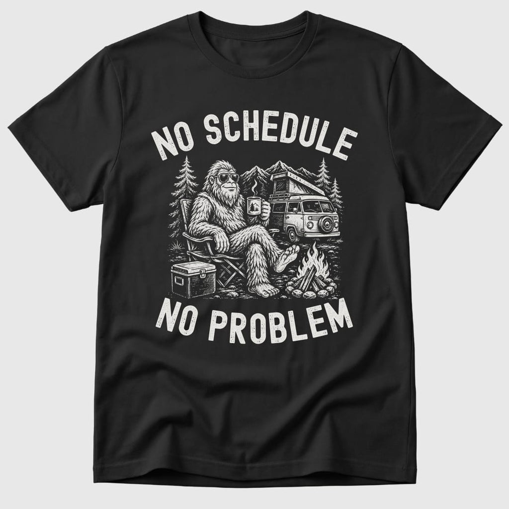 No Schedule Bigfoot T-Shirt