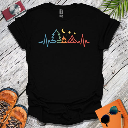 Outdoors Heartbeat T-Shirt