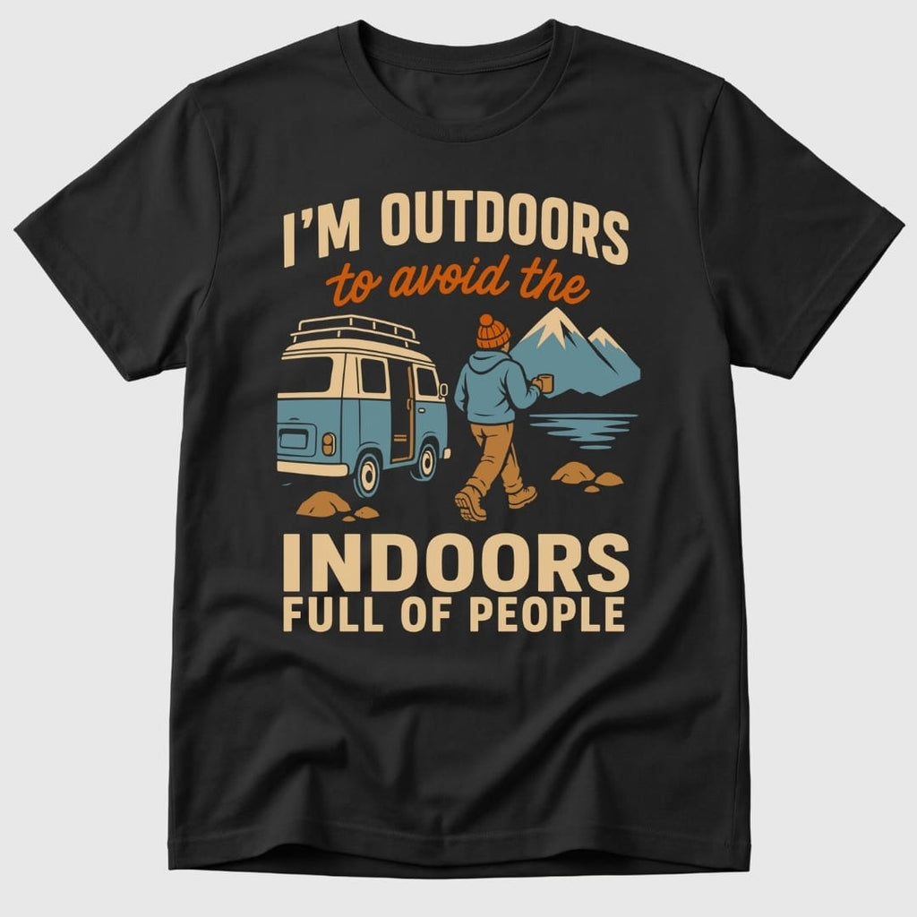 Outdoors v Indoors T-Shirt