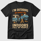 Outdoors v Indoors T-Shirt