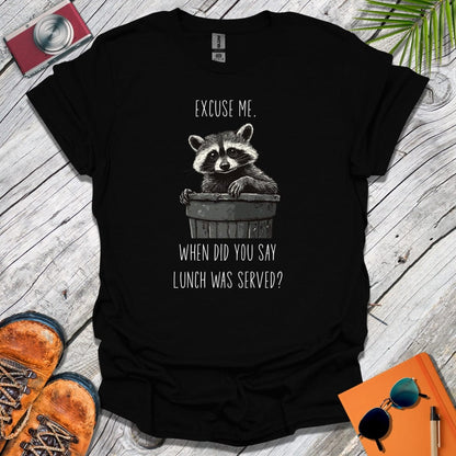 Raccoon Lunch Guest T-Shirt