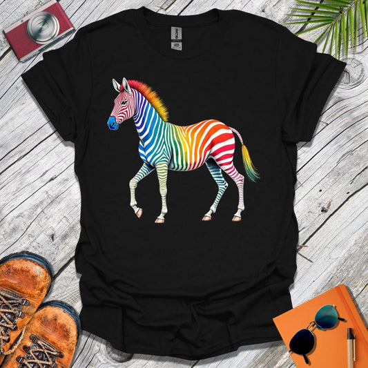 Rainbow Zebra T-Shirt