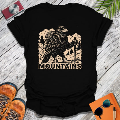 Raven In The Mountains T-Shirt