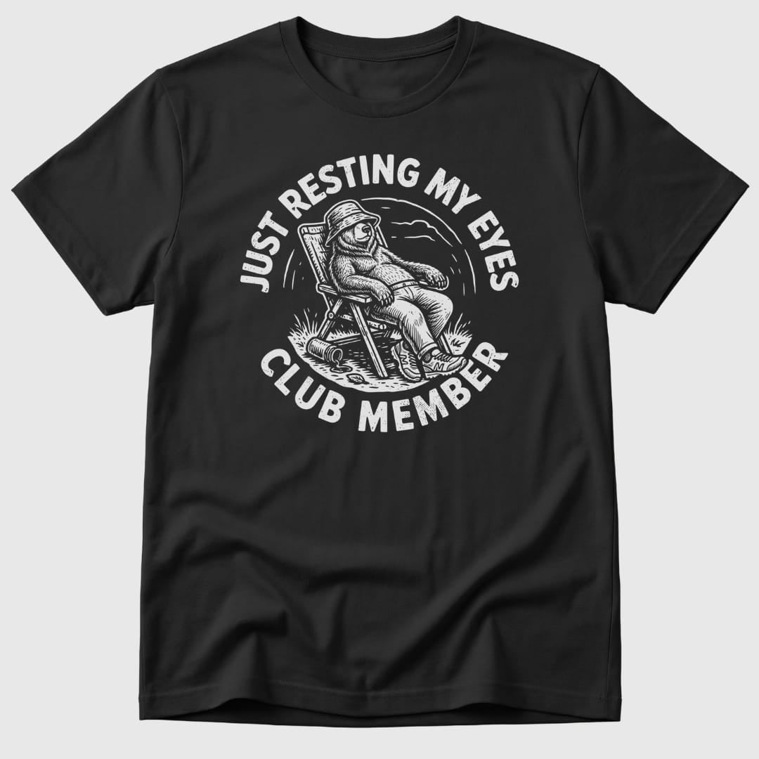 Resting Eyes Club T-Shirt