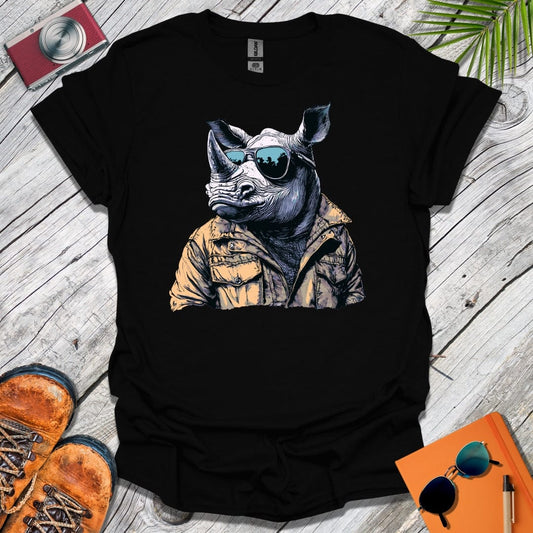 Rhino in Shades T-Shirt