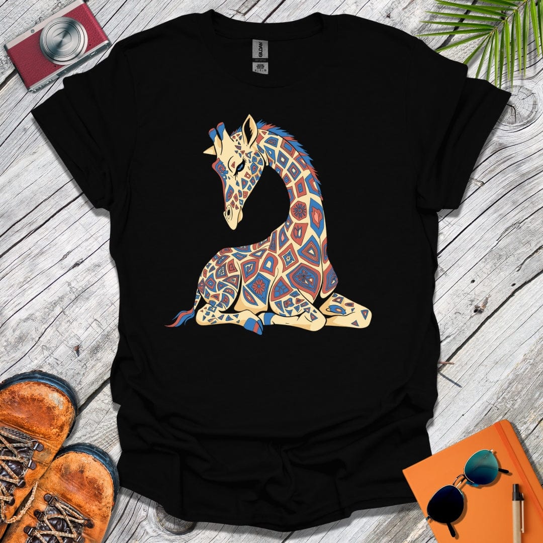 Serene Giraffe T-Shirt