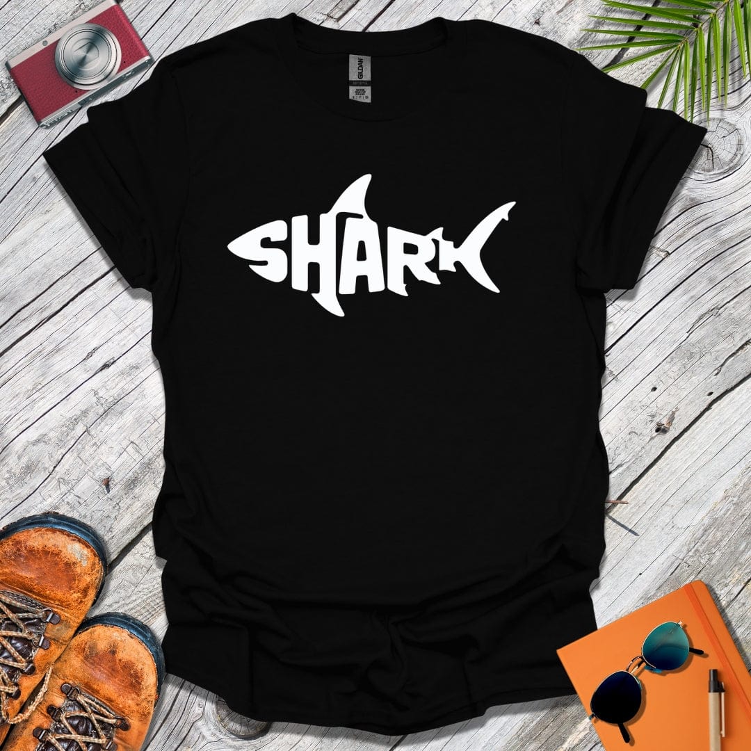Shark Serif T-Shirt