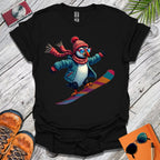 Snowboard Puffin T-Shirt
