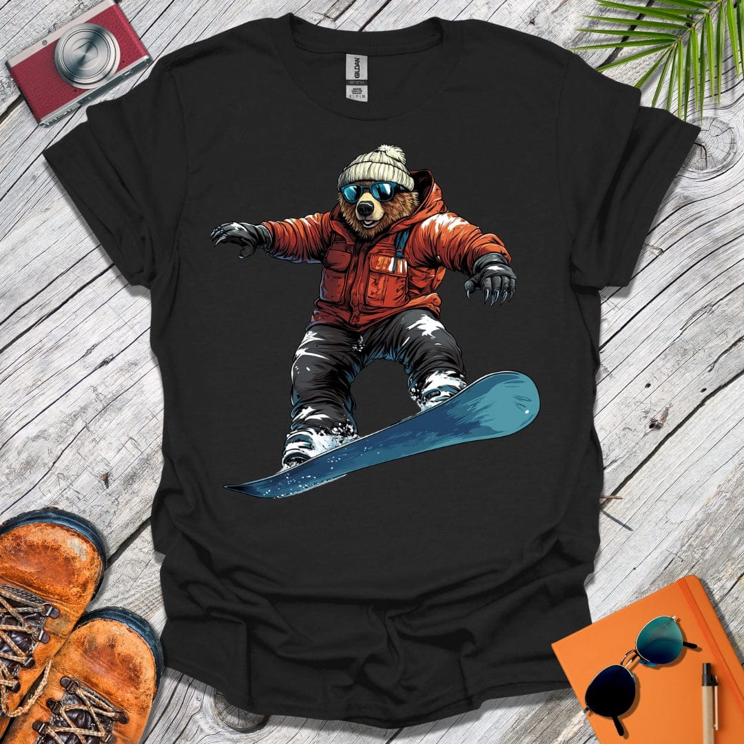 Snowboardin' Bear T-Shirt